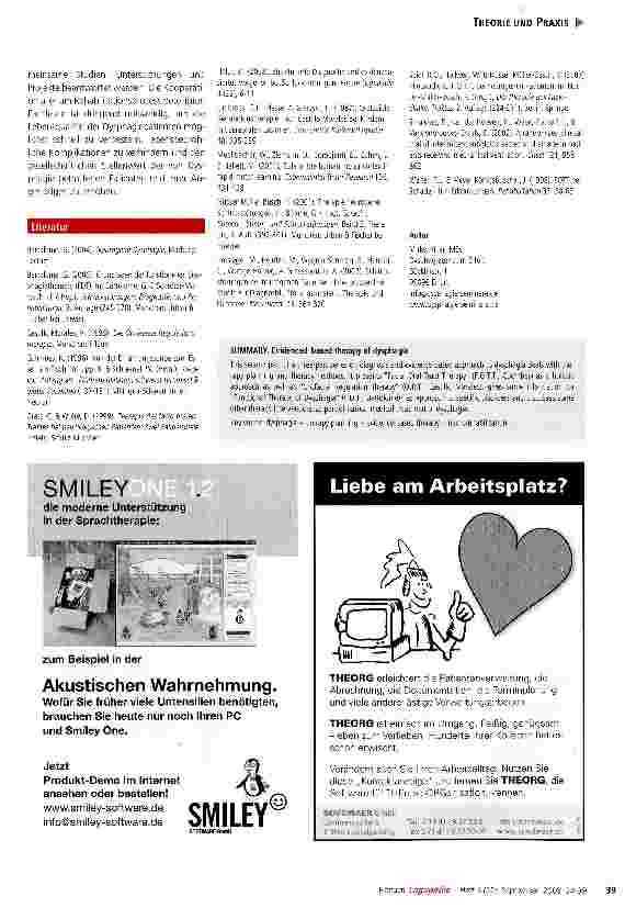 Vorschauseite 6: Evidenzbasierte Therapie bei Schluckstörungen