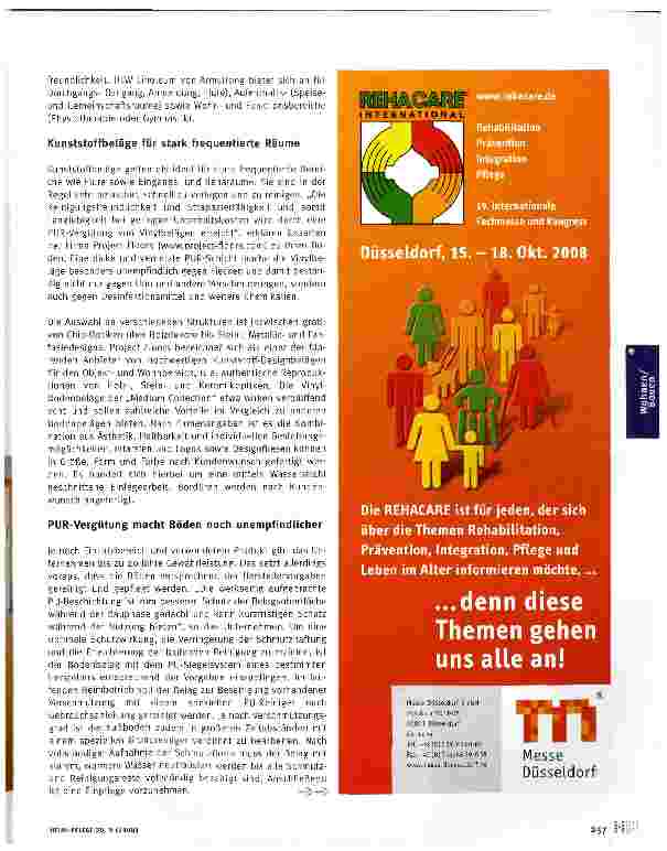 Vorschauseite 3: Bodenbeläge als Allroundtalente