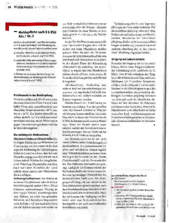 Vorschauseite 2: Norovirus Infektion