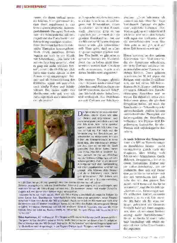 Vorschauseite 3: Multiple SkleroseKrankheit mit vielen Gesichtern