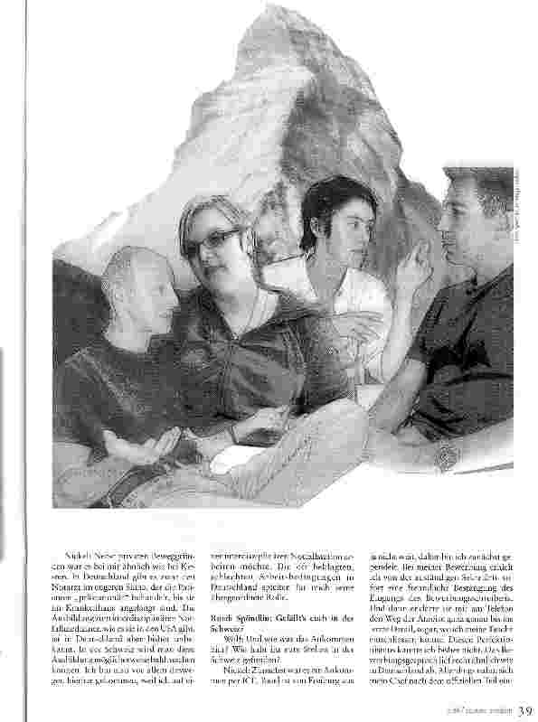 Vorschauseite 2: Bessere Arbeit, aber nicht bei allen beliebtWarum kommen so viele Deutsche in die Schweiz?