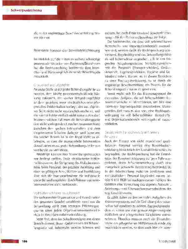 Vorschauseite 5: Qualitätssicherung und Haftpflichtmanagement - Aus Fehlern lernen