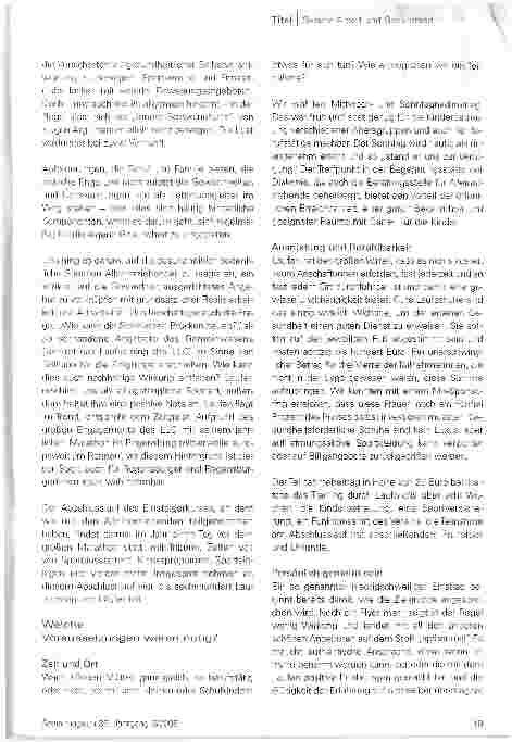 Vorschauseite 4: Laufend unterwegsAlleinerziehende machen sich fit