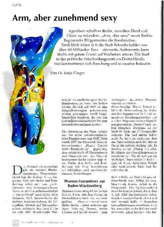 Vorschauseite 1: Arm, aber zunehmend sexy