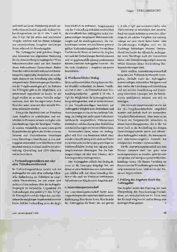 Vorschauseite 6: III. Träger als Leistungserbringer oder Auftraggeber