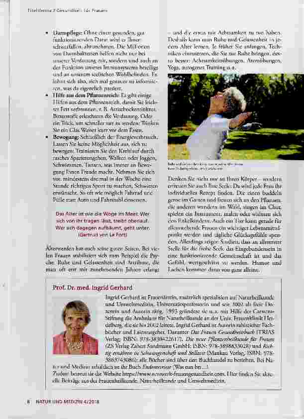 Vorschauseite 5: Gesundheit für Frauen: Fit und vital in der 2. Lebenshälfte