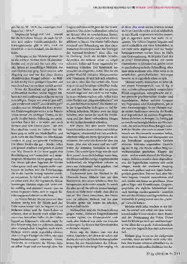 Vorschauseite 2: Magersucht - ein Verlangen nach Kontrolle
