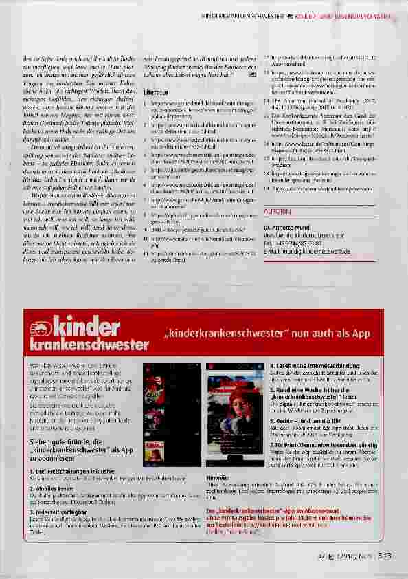 Vorschauseite 4: Magersucht - ein Verlangen nach Kontrolle