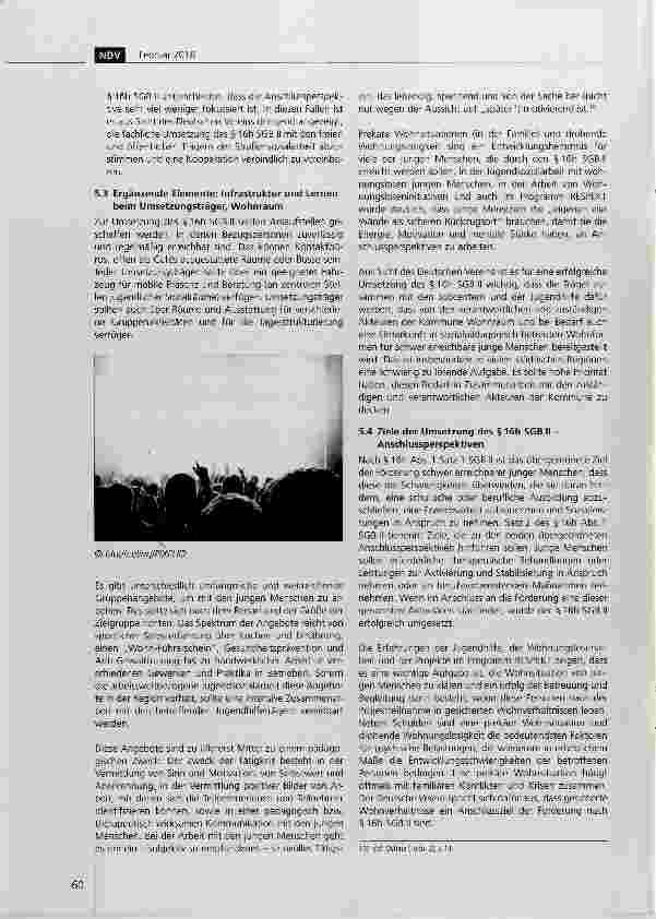 Vorschauseite 6: Empfehlungen des Deutschen Vereins zur Umsetzung des §16h SGB II Förderung schwer zu erreichender junger Menschen