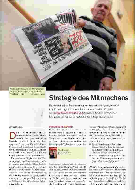 Vorschauseite 1: Strategie des Mitmachens
