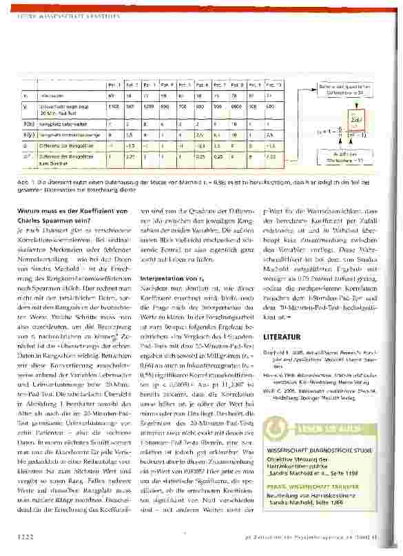 Vorschauseite 2: Zusammenhänge statistisch darstellen