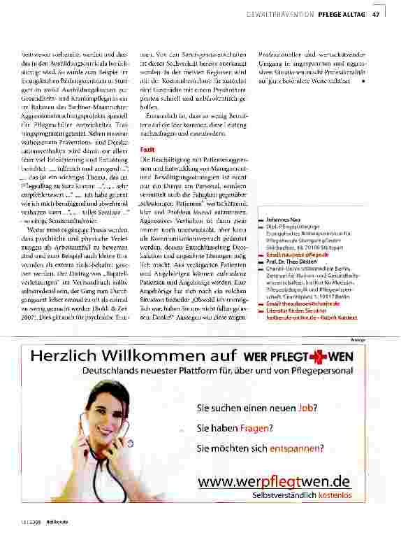 Vorschauseite 4: Aggressivität professionell begegnen