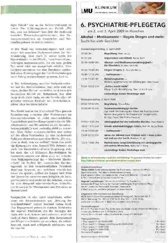 Vorschauseite 2: Großdemo „Rettung der Krankenhäuser Verhallter Paukenschlag?