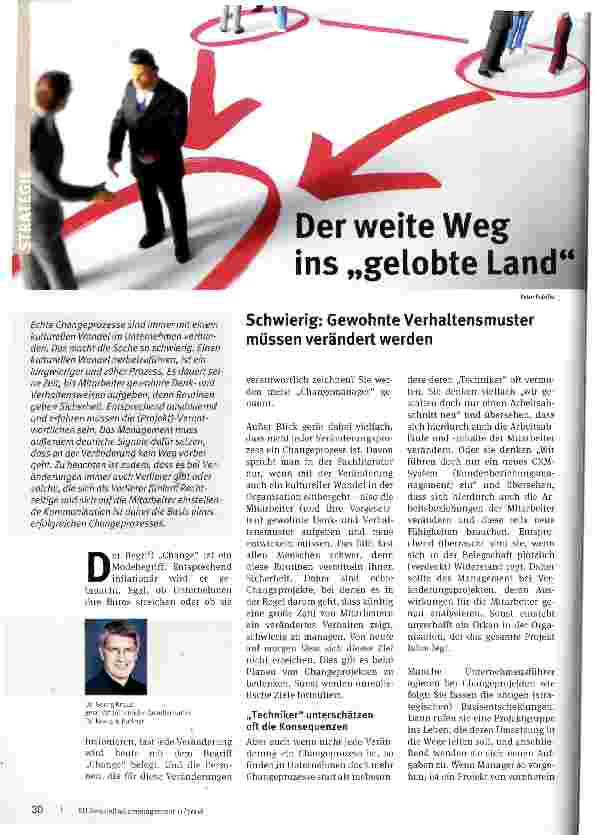 Vorschauseite 1: Der weite Weg ins „gelobte Land