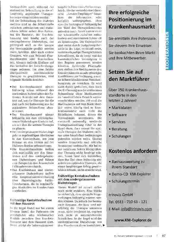 Vorschauseite 2: Chronische Krankheiten besser managen