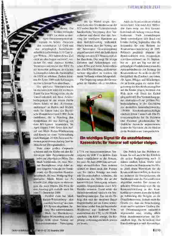 Vorschauseite 2: Teure Weichenstellungen