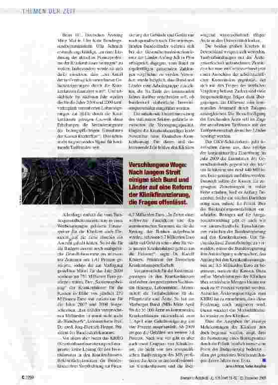 Vorschauseite 3: Teure Weichenstellungen