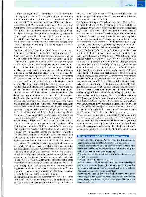 Vorschauseite 3: Die Variablen und die Rolle der Beraterin -eine kleine Einführung in die Gesprächsführung