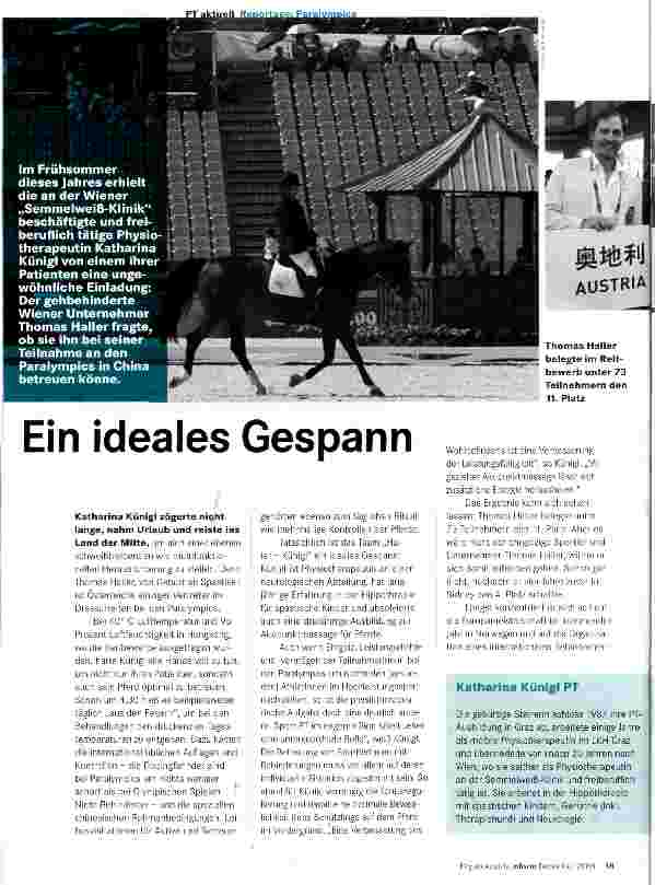 Vorschauseite 1: Ein ideales Gespann