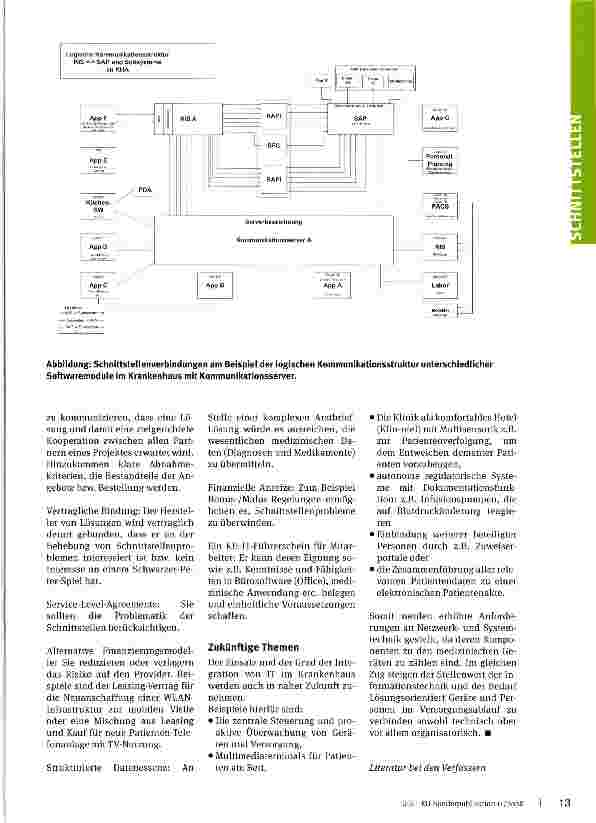 Vorschauseite 3: Keine Schnittsondern VerbindungsstellenBeispiel der Kliniken Essen-Mitte