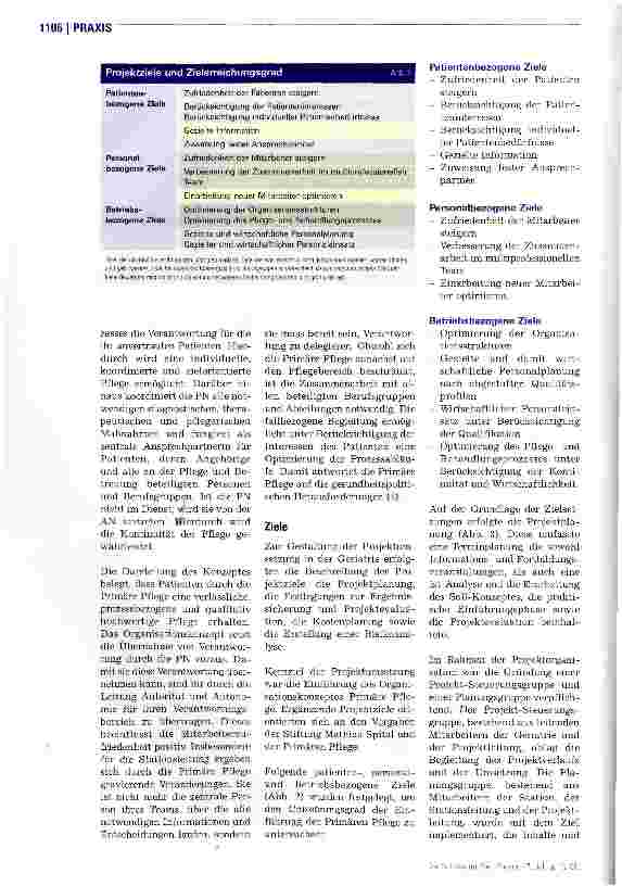 Vorschauseite 3: Primary Nursing in einer geriatrischen Abteilung