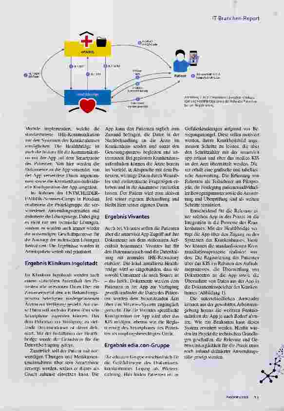Vorschauseite 2: Projekt 2: IHEXDS-Anbindung Patienten eine Brücke bauen