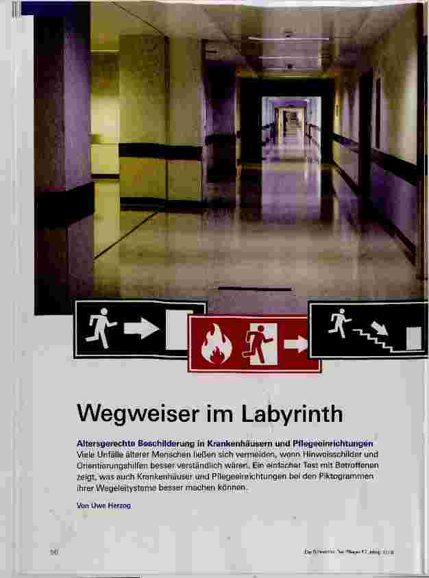 Vorschauseite 1: Wegweiser im Labyrinth