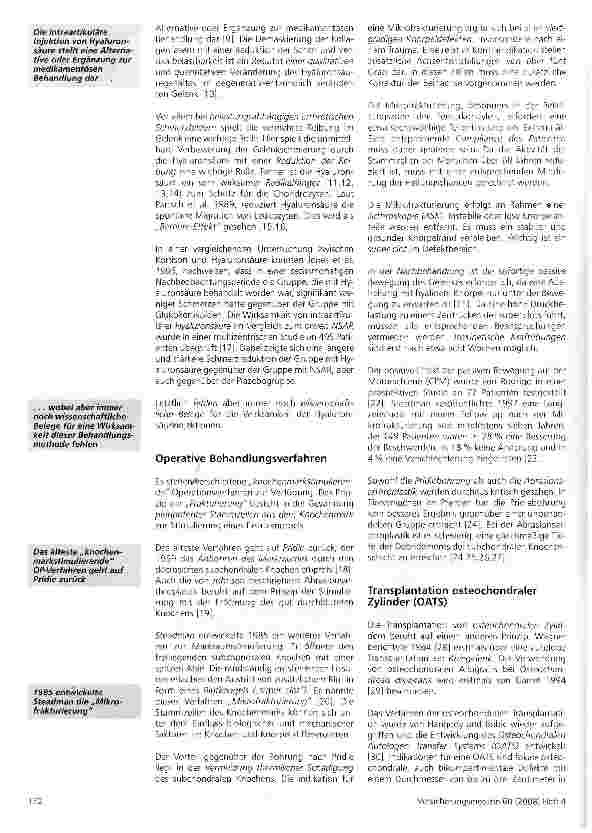 Vorschauseite 3: Die Behandlung von Knorpelschäden am Kniegelenk (II)