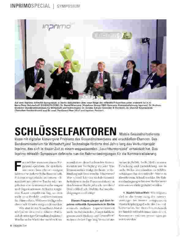 Vorschauseite 1: Schlüsselfaktoren