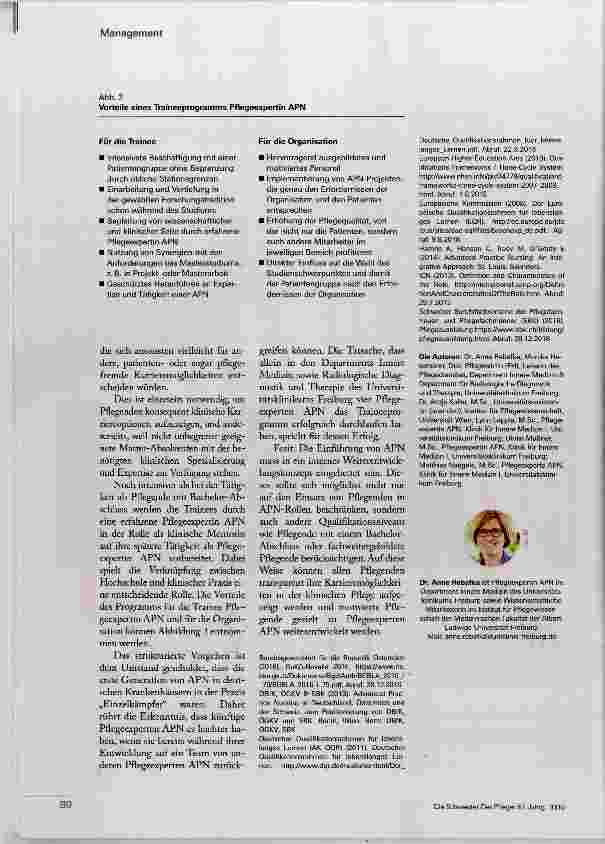 Vorschauseite 5: Karriere machen in der klinischen Pflege