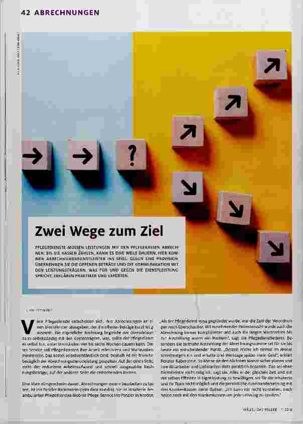 Vorschauseite 1: Zwei Wege zum Ziel