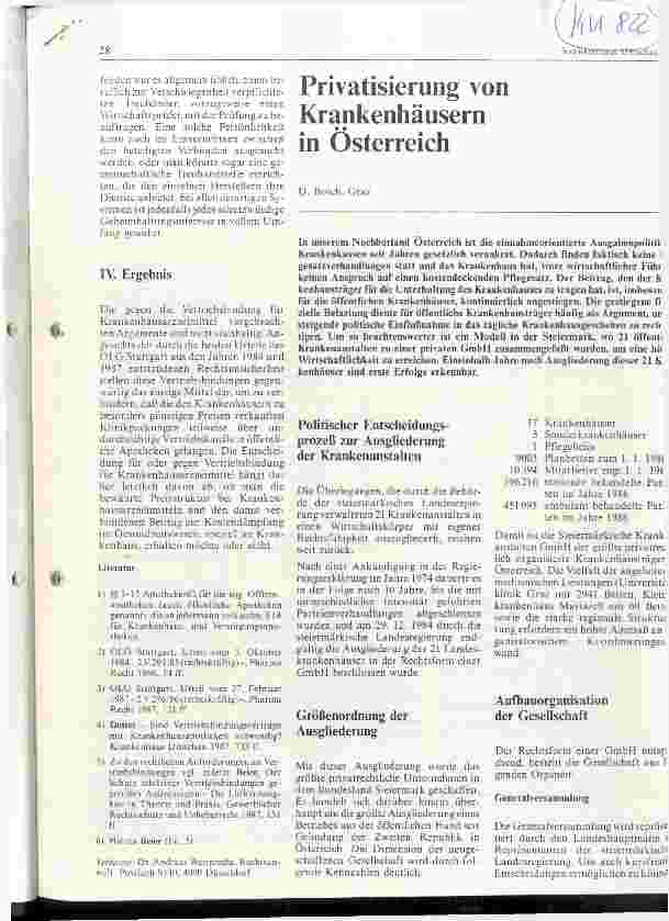 Vorschauseite 4: Vertriebsverbindung für Krankenhausarzneimittel Pro und Contra