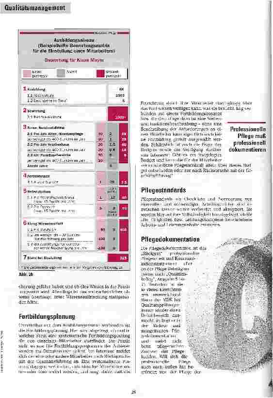Vorschauseite 5: Punkt für Punkt zur Qualität Kennzahlensystem als Werkzeug zur Selbsteinschätzung