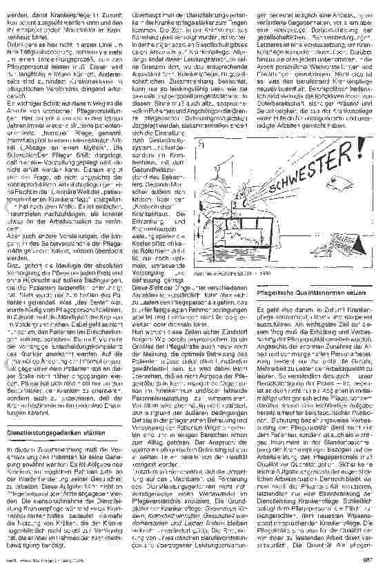 Vorschauseite 2: Krankenpflege - noch zu retten?