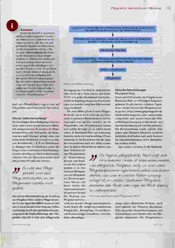 Vorschauseite 2: Selbstbestimmte Zukunft der Pflege?!