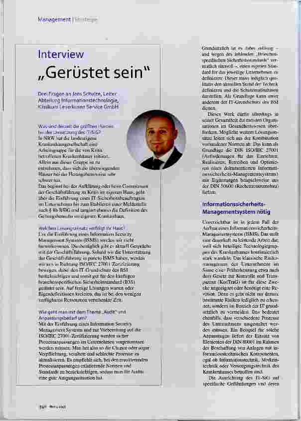 Vorschauseite 3: Abwarten ist keine Strategie