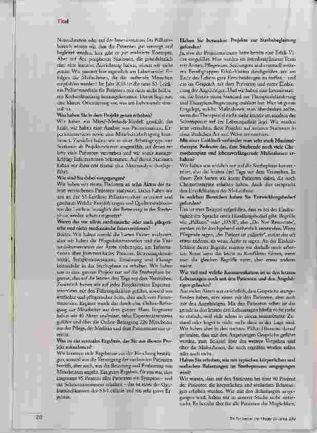 Vorschauseite 3: Beim Sterben haben wir keine zweite Chance