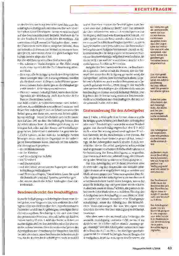 Vorschauseite 2: Arbeitgeber muss tätig werden
