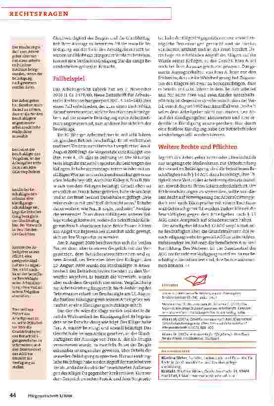 Vorschauseite 3: Arbeitgeber muss tätig werden