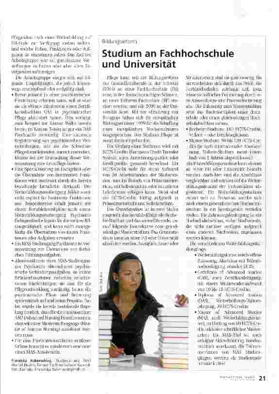 Vorschauseite 2: Rollenklärung der psychiatrischen Pflege