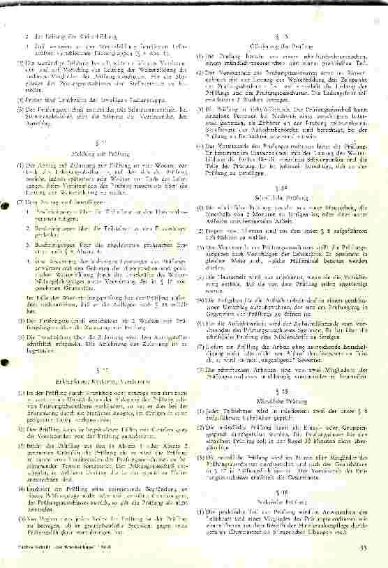 Vorschauseite 3: Muster für eine landesgerechte Ordnung der Weiterbildung und Prüfung von Krankenschwestern, Pflegern, Kinderkr.schw. für Gemeindekrankenpf.