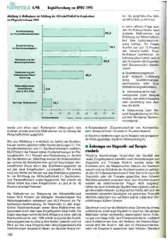 Vorschauseite 6: Auswirkungen des neuen Entgeltsystems auf das Leistungsgeschehen in der stationären Versorgung