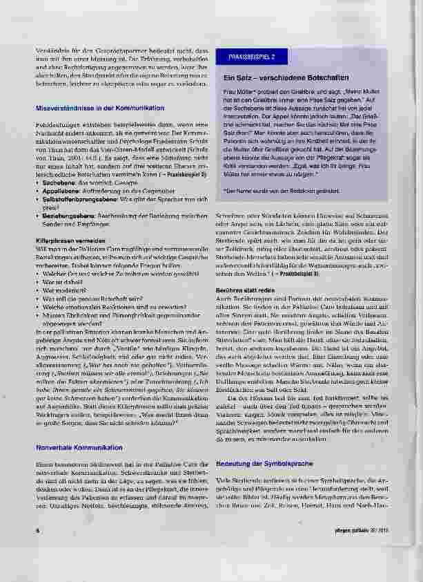 Vorschauseite 3: Kommunikative Kompetenz ein wichtiger Baustein
