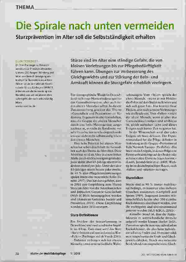 Vorschauseite 1: Die Spirale nach unten vermeiden