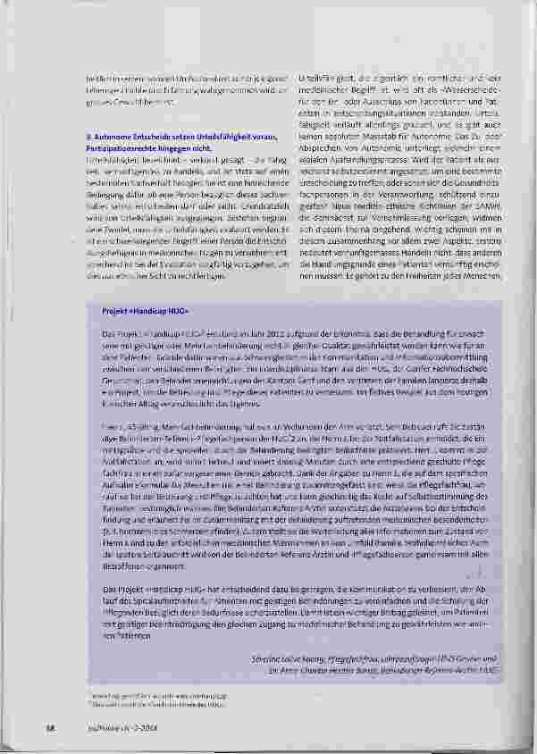 Vorschauseite 3: Autonomie in der Medizin: Ein Zusammenspiel von Selbstbestimmung und professioneller Verantwortung