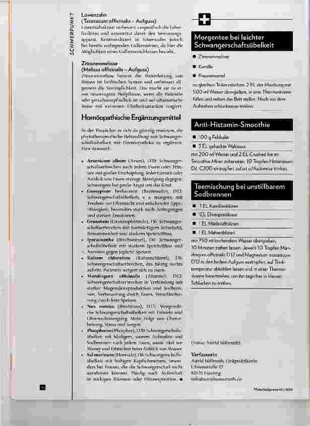 Vorschauseite 6: Schwangerschaftsübelkeit Hilfe aus der Naturheilkunde