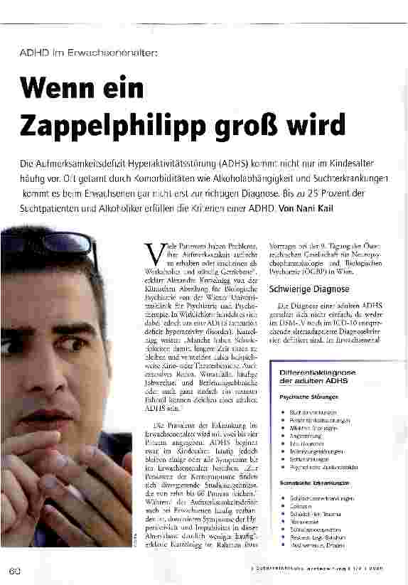 Vorschauseite 1: Wenn ein Zappelphilipp groß wird