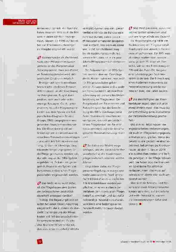 Vorschauseite 3: Ziel ist nur eine Minimalbesetzung