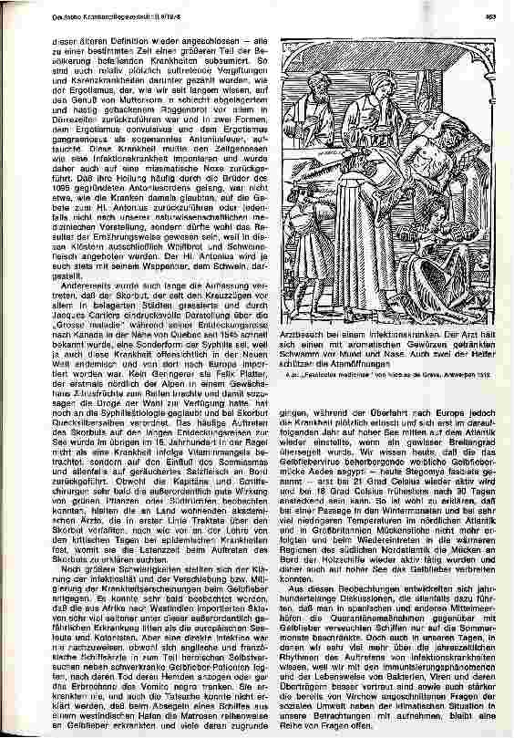 Vorschauseite 3: Infektiöse Erkrankungen im Wandel Jahreszeitliche und säkulare Rhythmik von Infektionskrankheiten