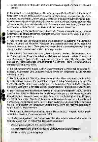 Vorschauseite 2: Diakoniestationen 1987 12 Thesen zum Referat Diakoniestationen 1987: